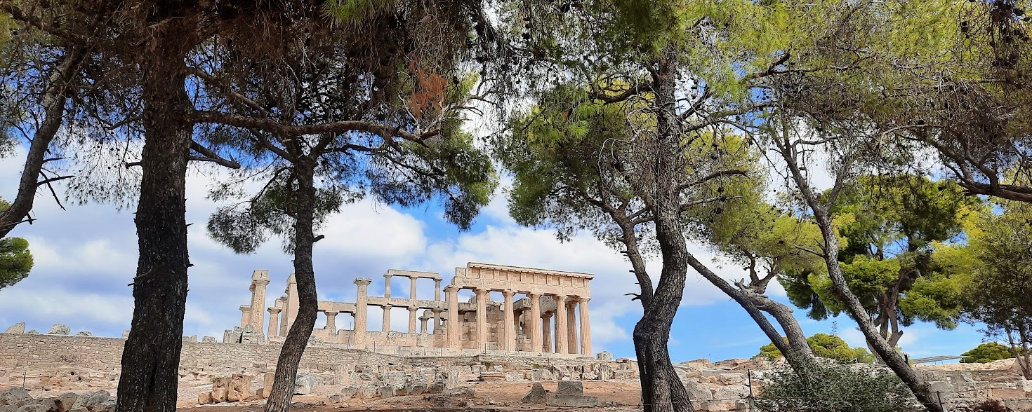 Le Temple d'Aphaïa situé sur l'île d'Égine en Grèce. Photo © Daniel Desjardins