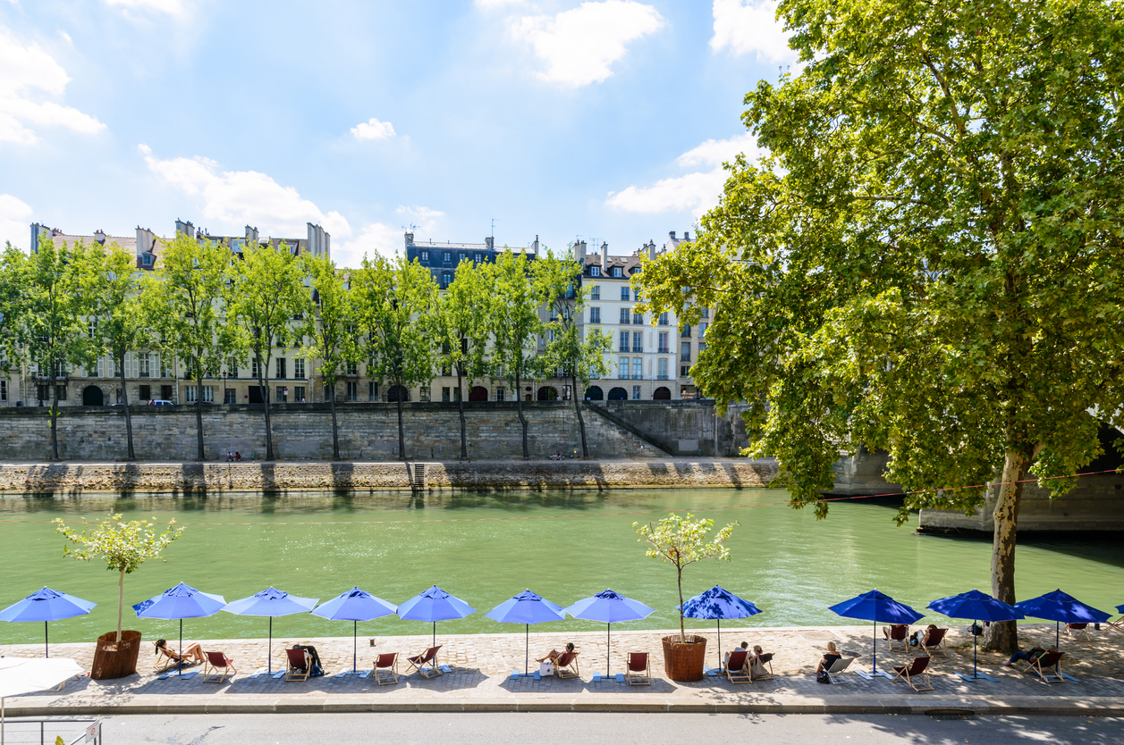 Le climat de Paris : moyennes des températures et des précipitations