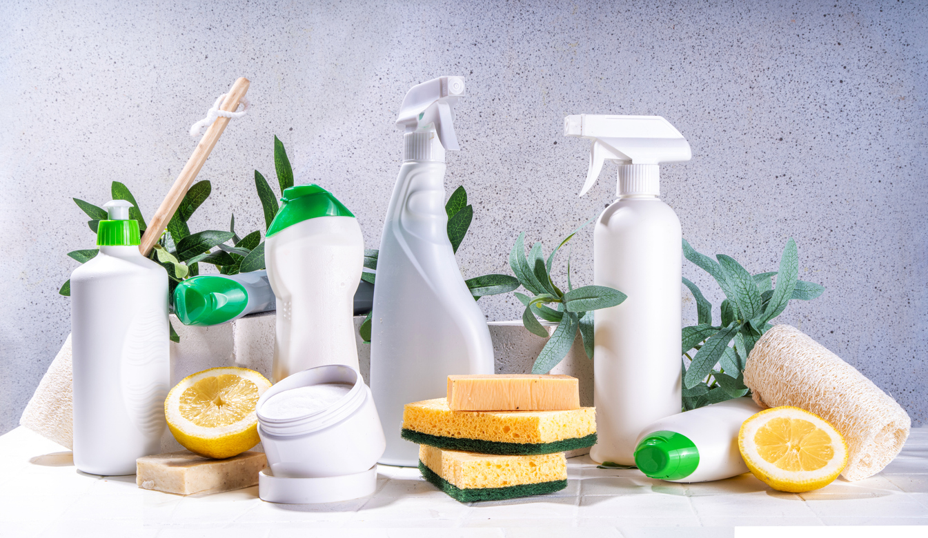 Produits de nettoyage biologiques  © iStock / Rimma_Bondarenko