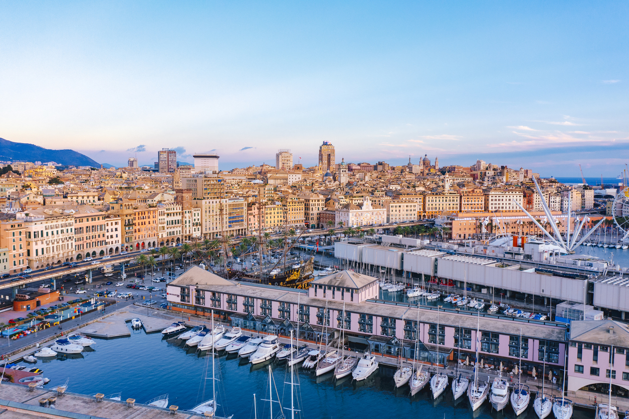 Le vieux port de Gênes © iStock / pawel.gaul