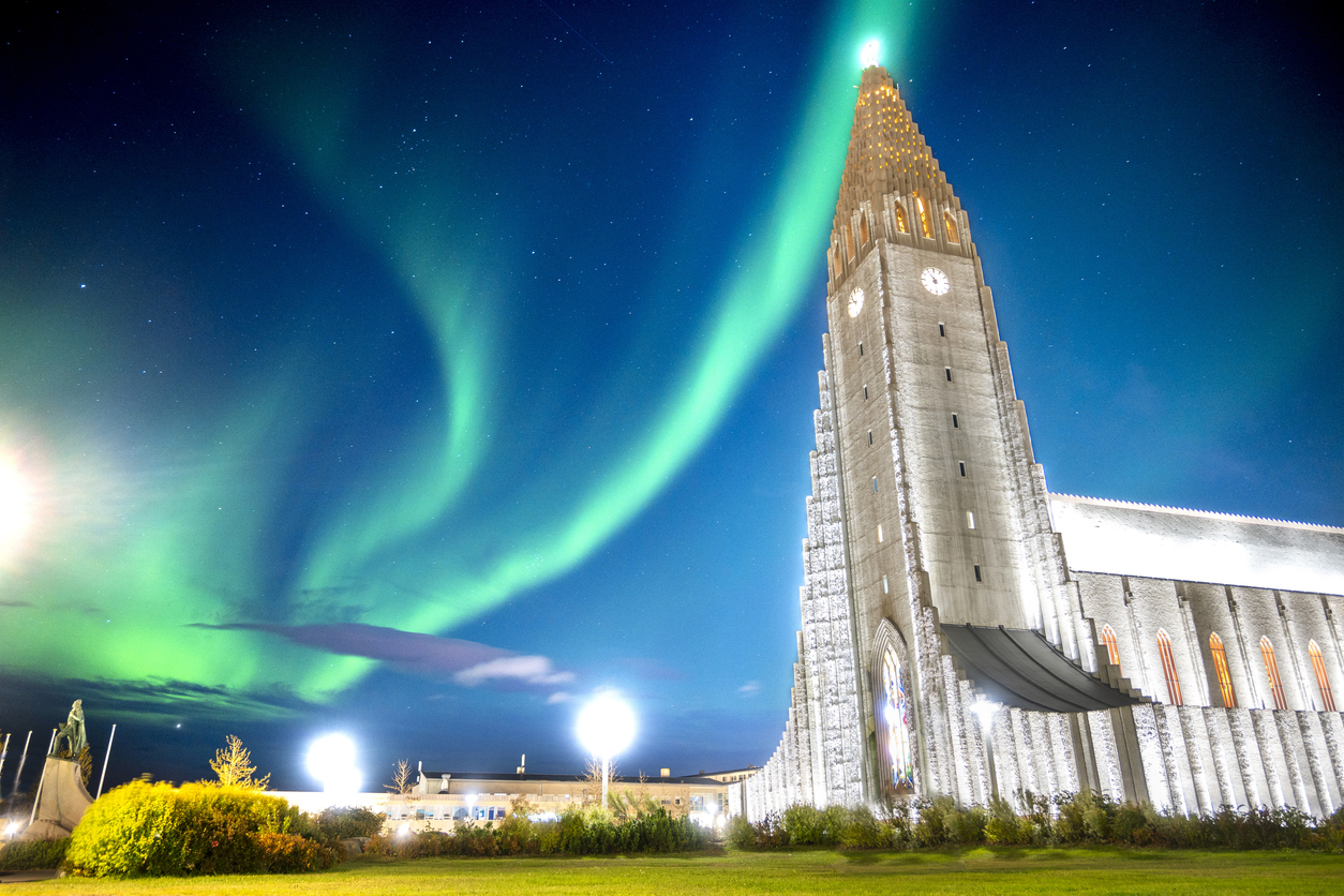 Observation des aurores boréales en Islande