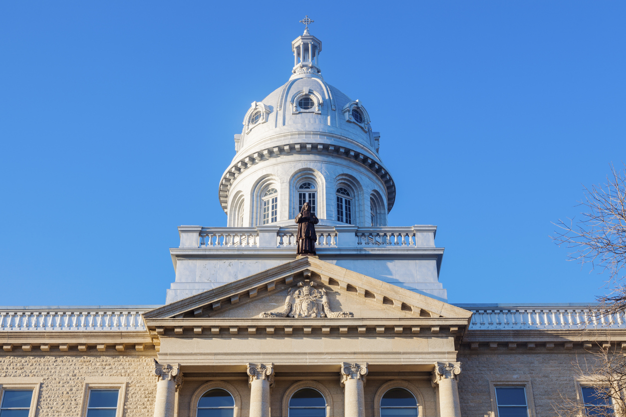 Université de Saint-Boniface, Manitoba. © iStock / benkrut