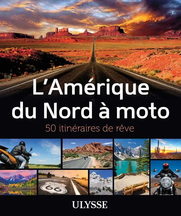 Image ISBN 9782894644393 L'Am&eacute;rique du nord &agrave; moto