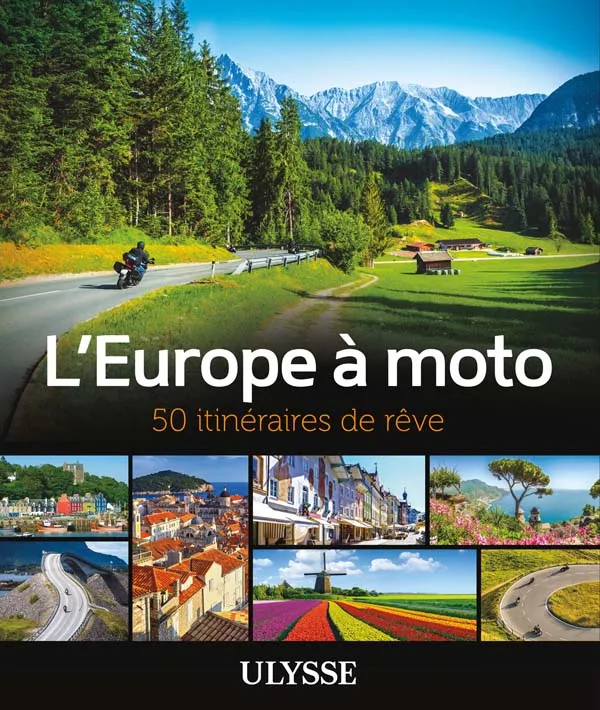 Image ISBN 9782894645918 L'Europe &agrave; moto