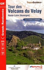 Volcans du Velay Haute-Loire (Auvergne) Gr40, Gr3, Gr3f