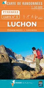 Carte Pyrénées #05 Luchon, Comminges & Louron