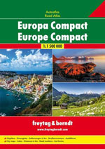 Atlas Compact Europe - Europe Compact Road Atlas