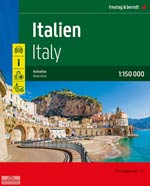 Atlas Routier Italie - Italy Road Atlas - Reilure Spirale