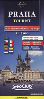 Prague Tourist Map