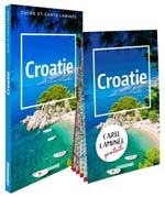 Croatie : guide et carte laminée