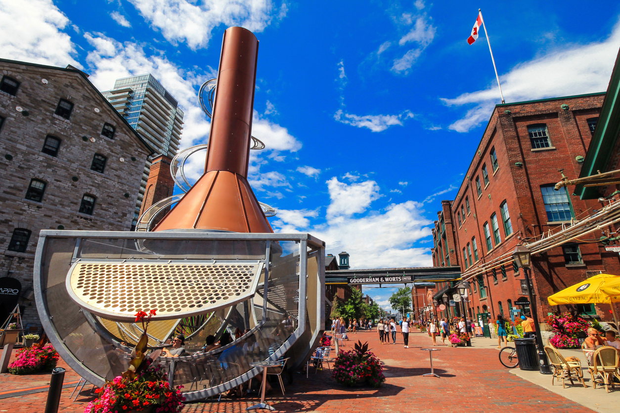 Le Distillery Historic District à Toronto © iStock / Alesia D