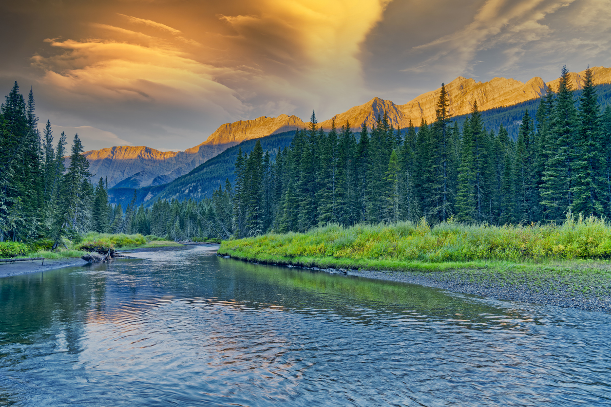 Parc provincial Kananaskis en Alberta Canada.  ©  iStock / Don White