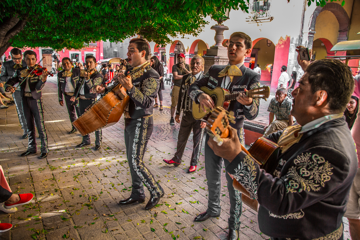 Groupe de mariachi à San Miguel de Allende, Mexique. © iStock / Dan Richards