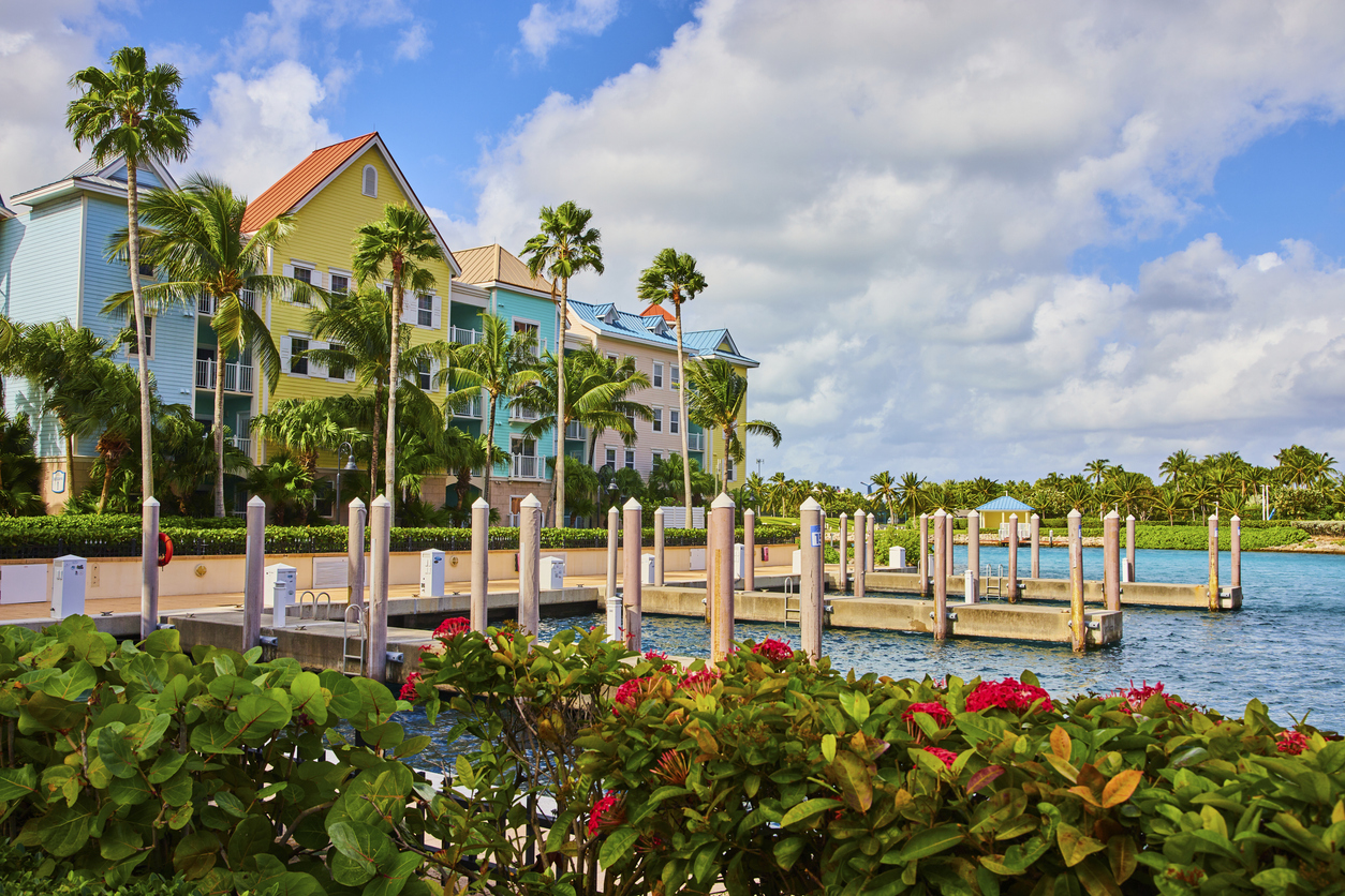 Un quai à Nassau, capitale des Bahamas. © iStock / Nicholas Klein