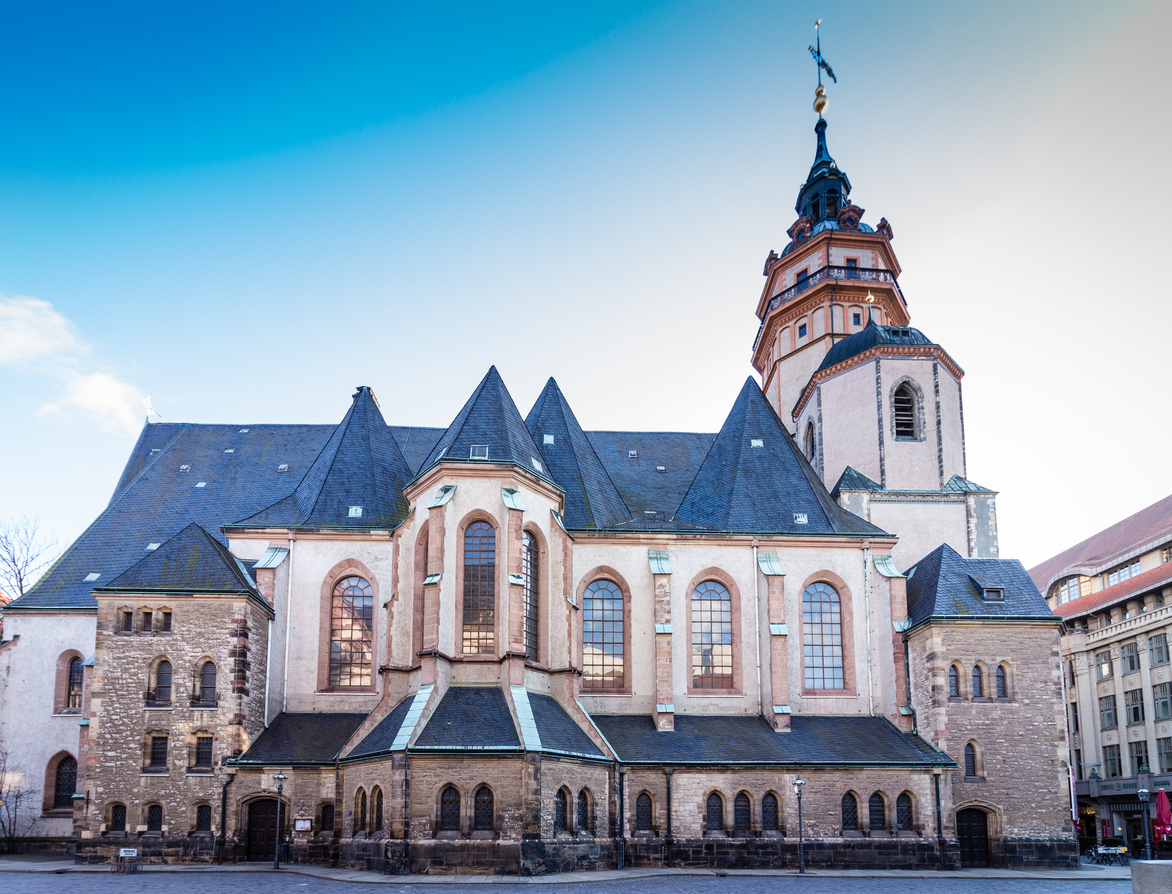 L'Église Saint-Nicolas de Leipzig© iStock / robertkuehne