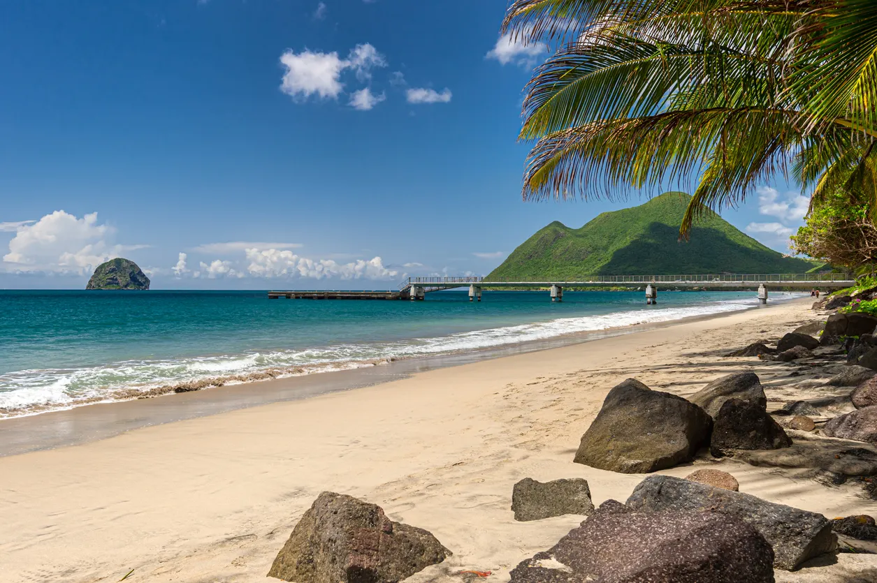 La plage du Diamant en Martinique  © iStock / Marc Bruxelle