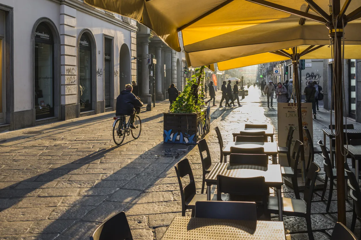 Bar à Turin, via Garibaldi
© iStock/MicheleVacchiano