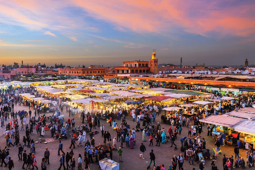 Place Jemaa el-Fna, Marrakech | © iStockphoto.com/Pavliha