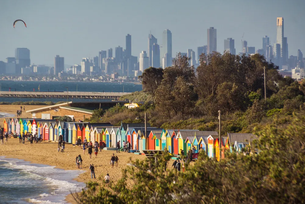 Brighton Beach, Melbourne, Australie | © Kokkai Ng