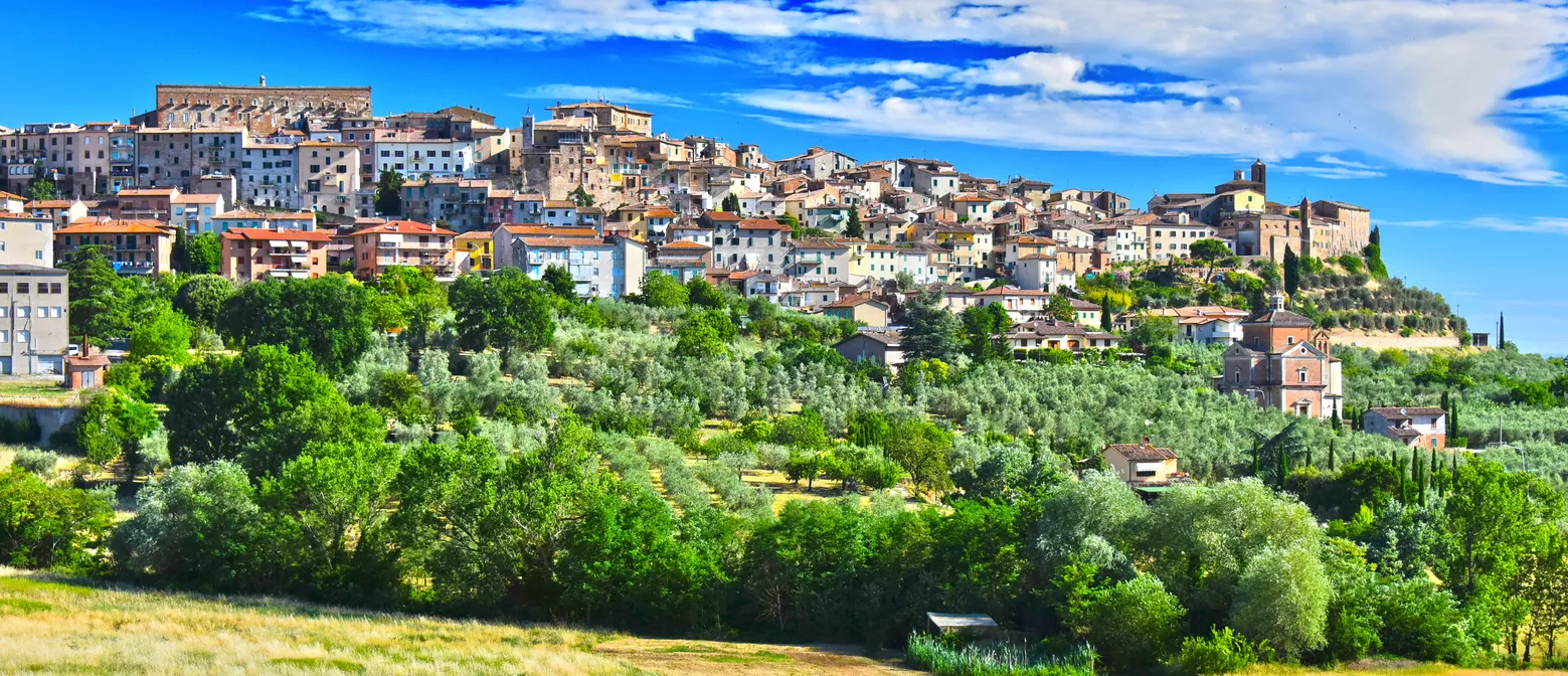 Chianciano Terme, ville thermale, province de Sienne, Toscane
© iStock/monticelllo