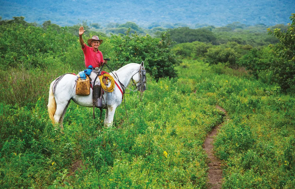 Un cowboy au Costa Rica (double page précédente).
©iStockphoto / Roberto A Sanchez