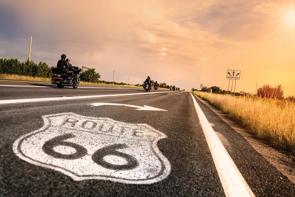 Sur la Route 66 ©iStock/ventdusud 