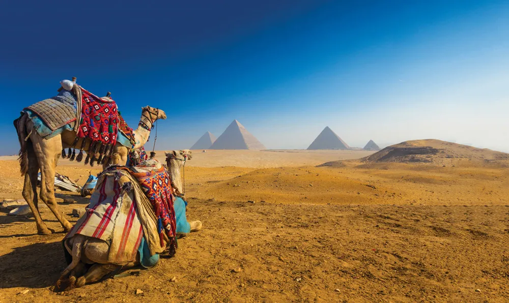 Pyramides de Gizeh. | © Shutterstock.com/Kanuman
